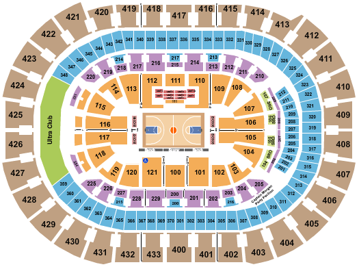Capital One Arena NCAA Seating Chart